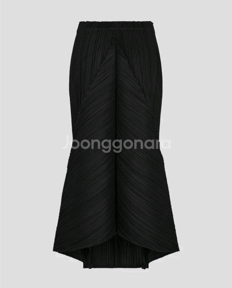 플리츠플리즈 스커트 시커 바텀2 스커트 블랙 3사이즈--1