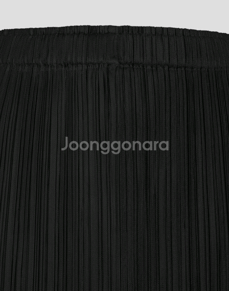 플리츠플리즈 스커트 시커 바텀2 스커트 블랙 3사이즈--2
