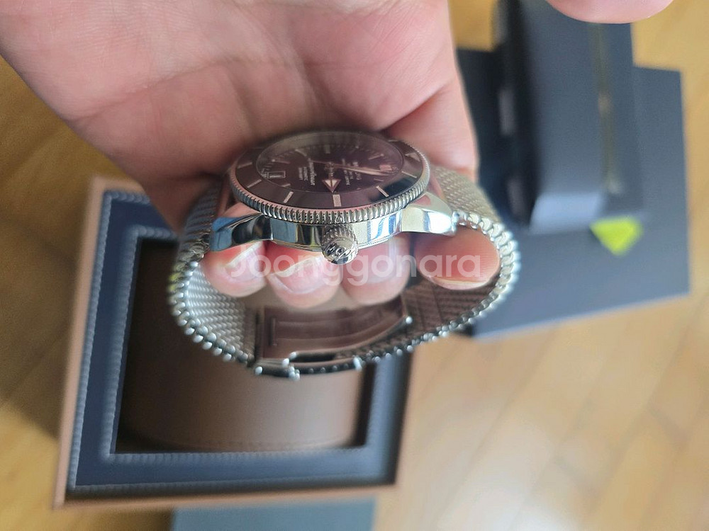 브라이틀링 슈퍼오션헤리티지2 42mm 블랙--2