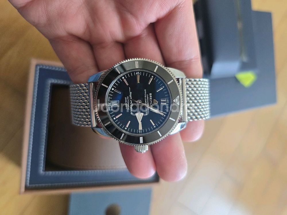 브라이틀링 슈퍼오션헤리티지2 42mm 블랙--0