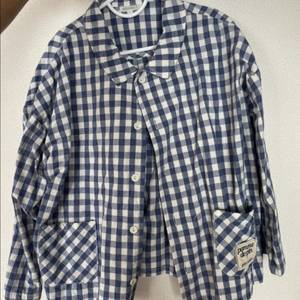 키즈 비엔어비엔 깅엄체크 셔츠 L