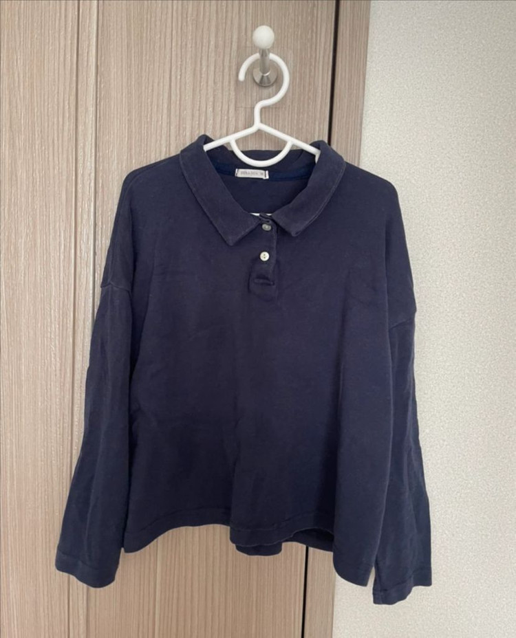 키즈 BIENABIEN 카라넥 긴팔 티셔츠 M(2개일괄--3