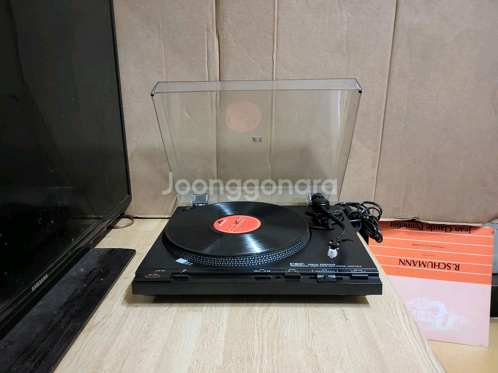 CEC LP 턴테이블 DISCO 4000 MK2 (앰프--0