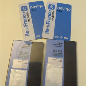 나비고 이지/데쿠베르트 파리 교통권