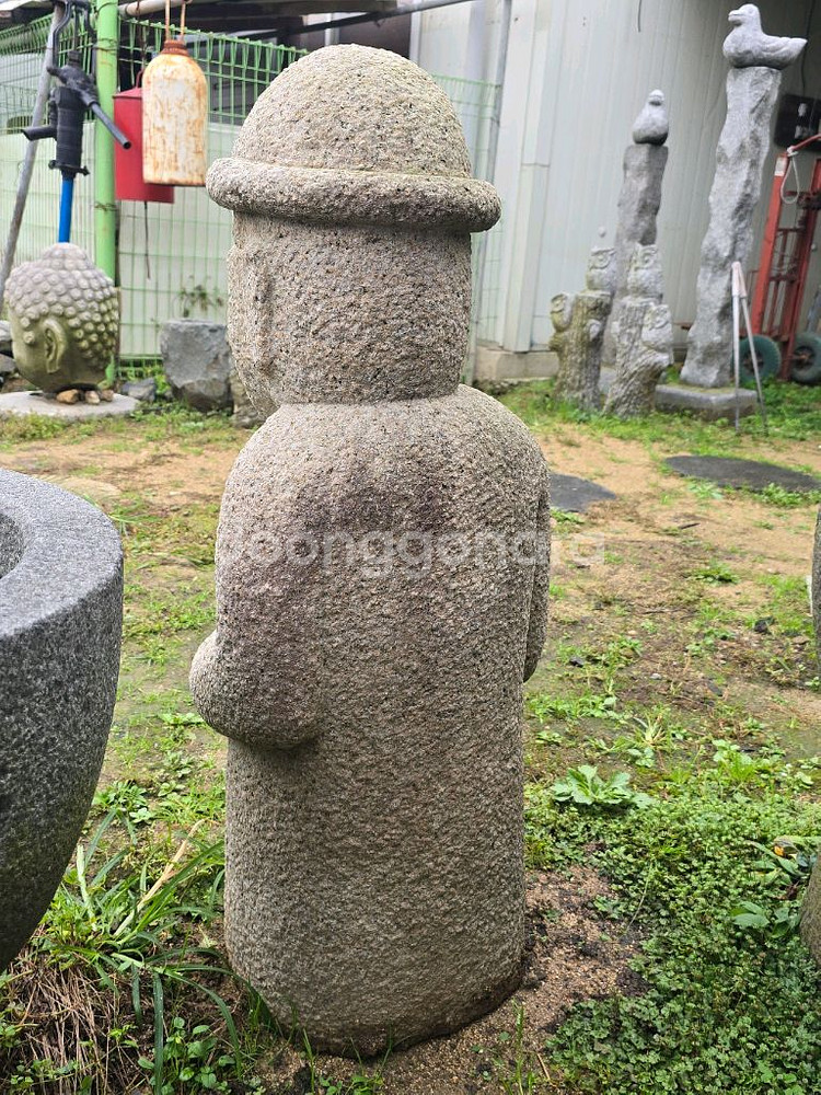 화강암 돌하르방 1개--3