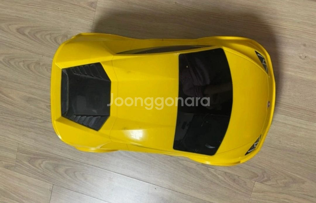 노란색 자동차 캐리어 (키즈캐리어(람보르기니)--1