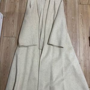 숄칼라 롱코트 (오트밀)