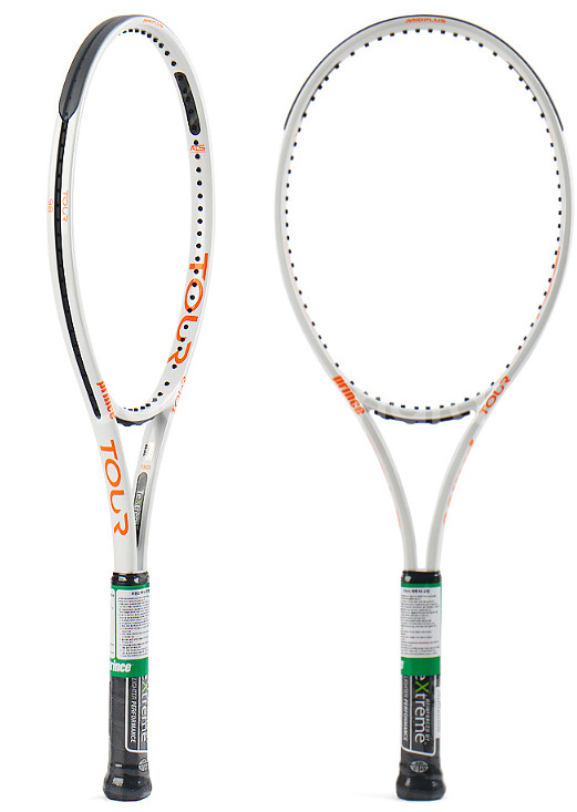 [미개봉 신품] 프린스 ATS 투어 98 화이트 테니스--0