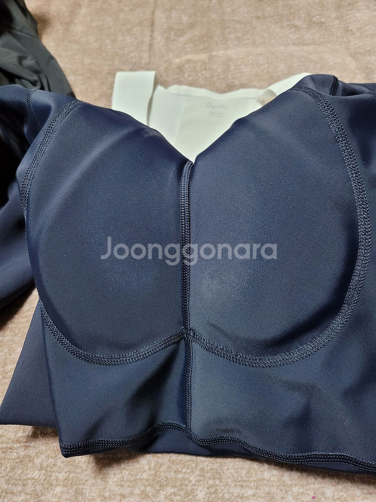 라파 프로팀 윈터 타이츠 위드패드 ll 네이비/화이트--3