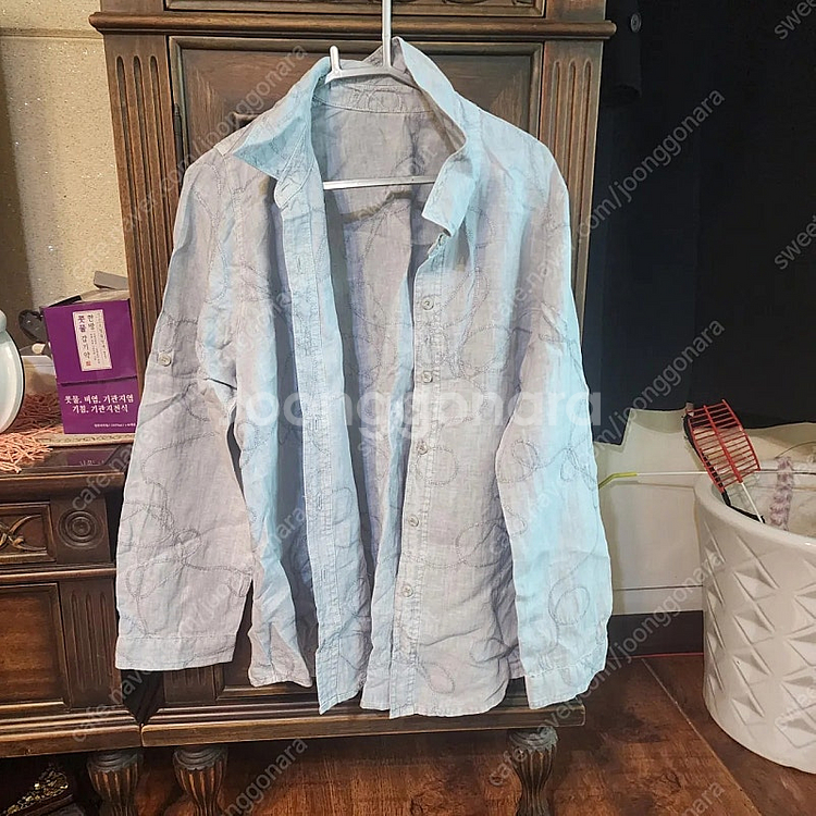 절복 개량한복 4개 스커트 누빔--2