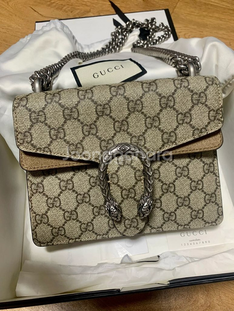 구찌 디오니소스 미니 숄더백--0