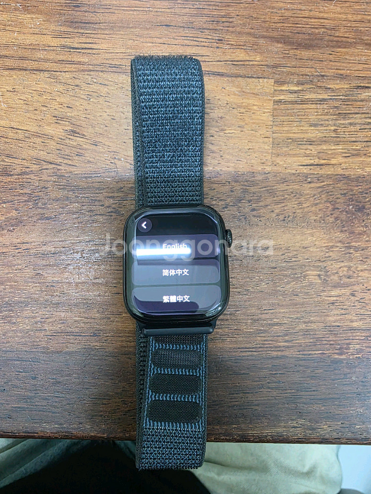 애플워치10 제트블랙 46mm A급(애플케어 O)--0
