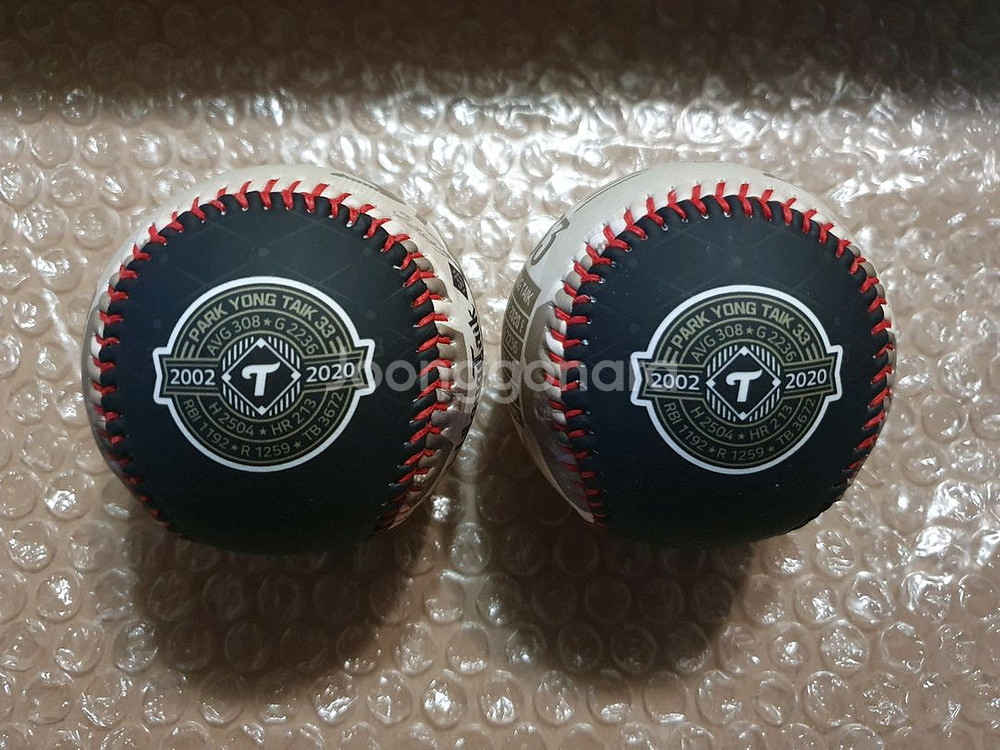 KBO 엘지트윈스 박용택 통산 기록 기념구 포토볼--1