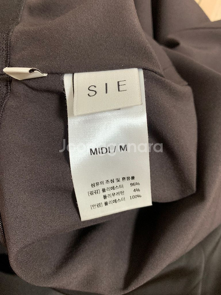 시에 sie 플루이드 밴드 스커트(초콜릿,스탠다드,m)--1