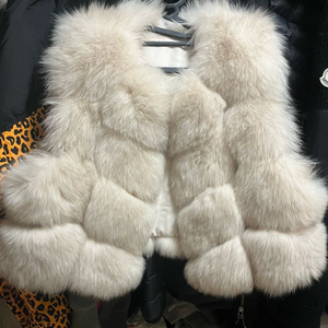 폭스 퍼 크롭 폼폼이 베스트