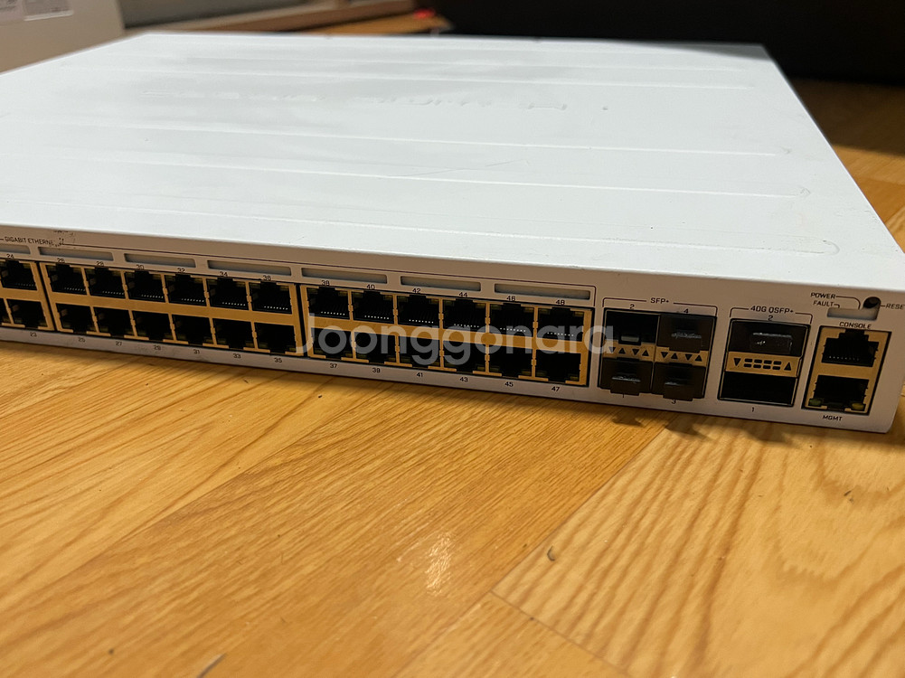 마이크로틱 스위치 허브 crs354-48p-4s-2q+--1