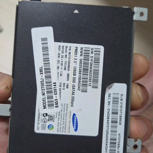 노트북 붙임형 ssd 126기가