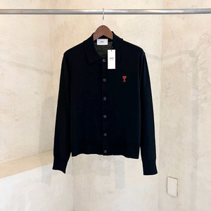 AMI 하트로고 ADC 폴로 가디건