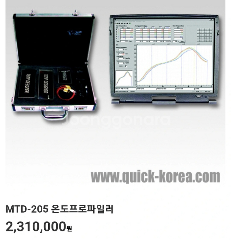 MTD-205M 온도 프로파일러 추적기--0