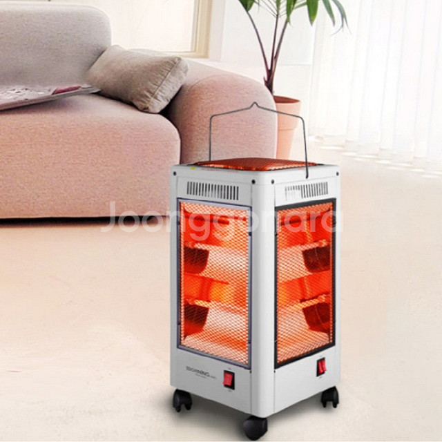 오방난로 스탠드 전기난로 미개봉 새제품--0