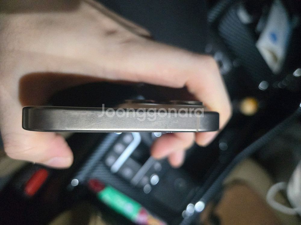 새상품급)아이폰16프로맥스 256G 데저트 배터리100--5