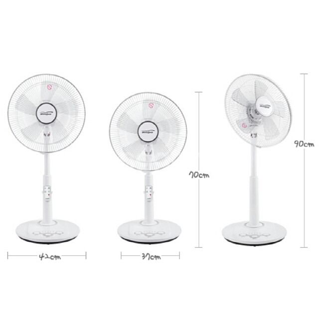 14형 화이트 스탠드 리모컨 선풍기 새제품 무료배송--6