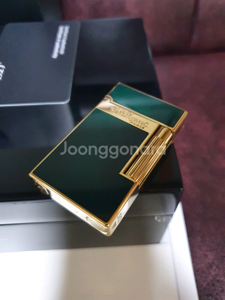 한정판 듀퐁라이터 라인2 신형 ca16259 그린 아뜰--8