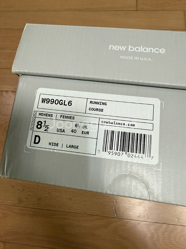 [255] 뉴발란스 우먼스 990v6 그레이 D 와이드--1