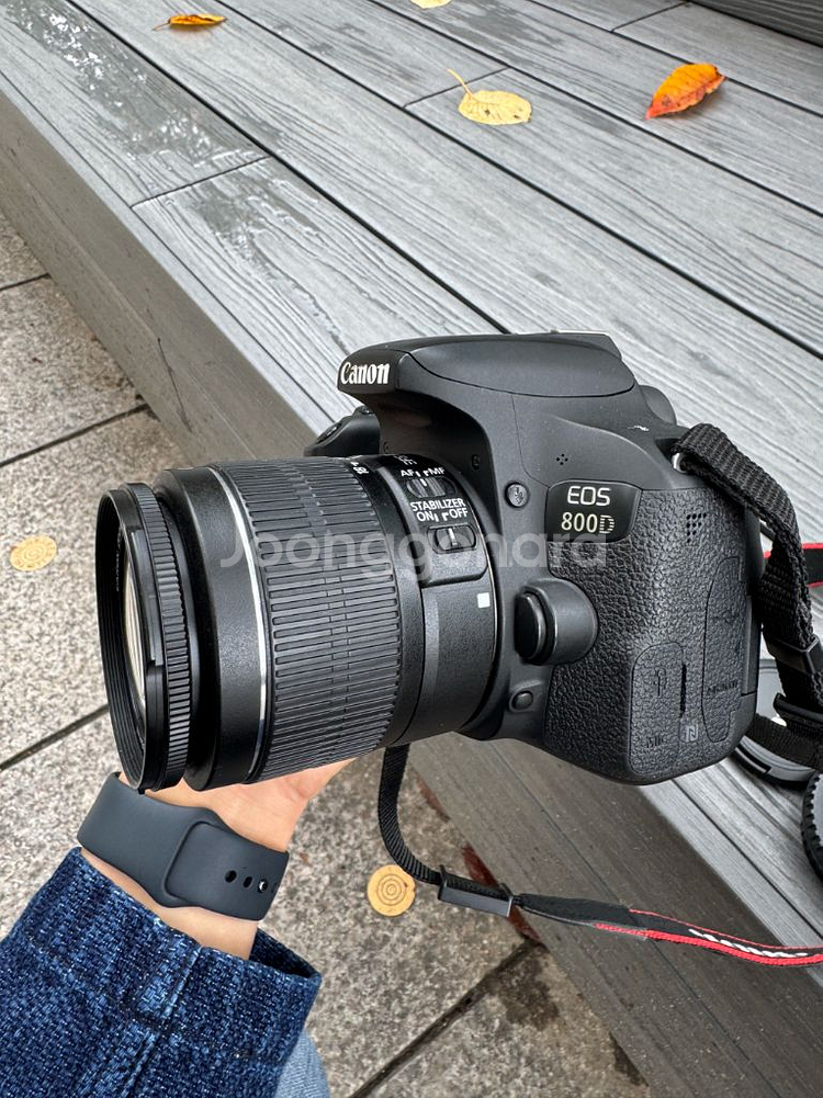 캐논 eos 800d+전용케이스+끈+메모리+충전기--0