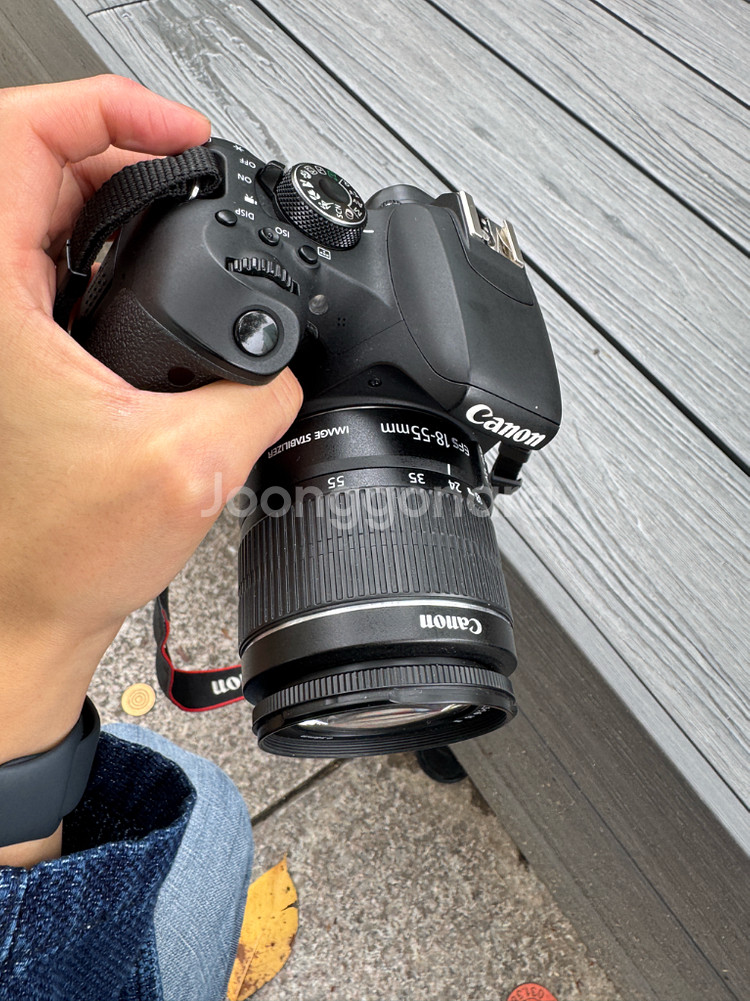 캐논 eos 800d+전용케이스+끈+메모리+충전기--4