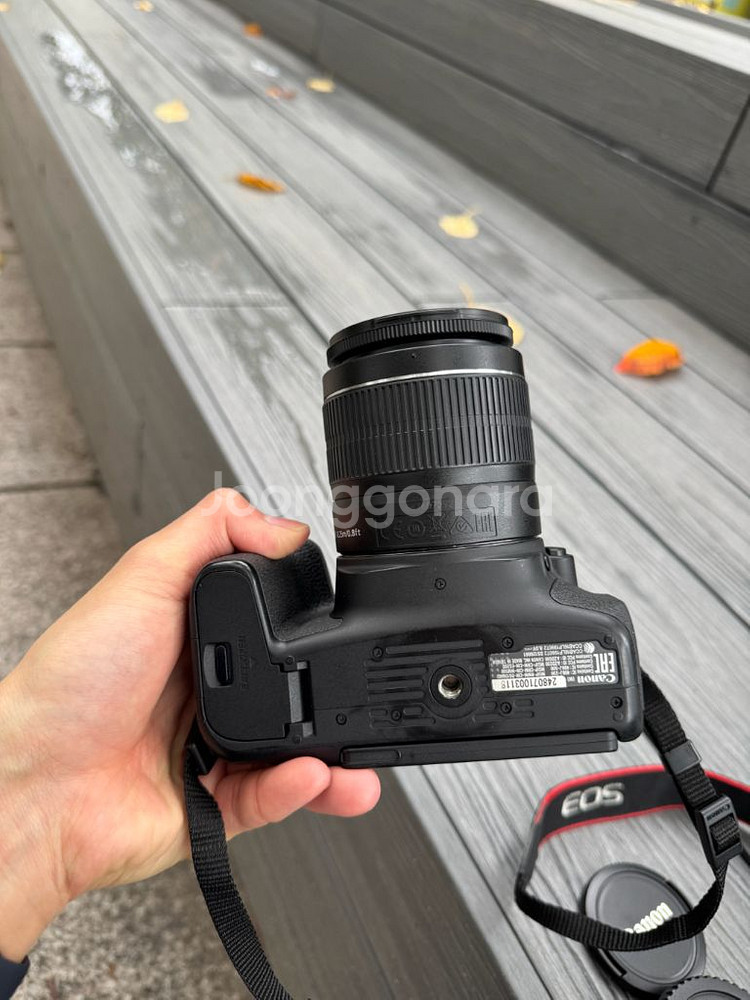 캐논 eos 800d+전용케이스+끈+메모리+충전기--5
