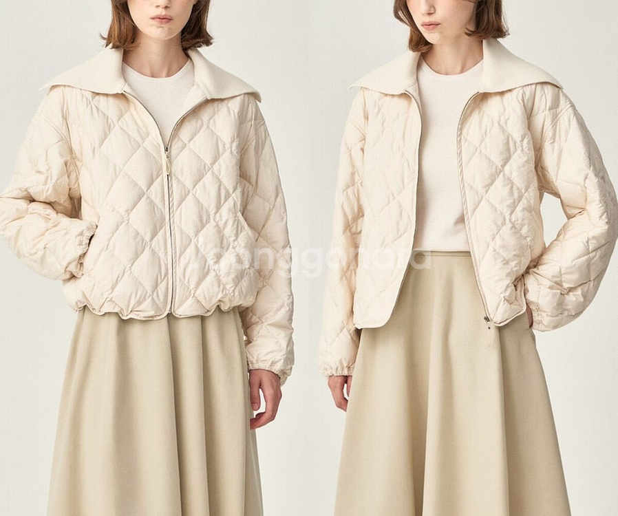 더캐시미어 경량패 딩3컬러--0