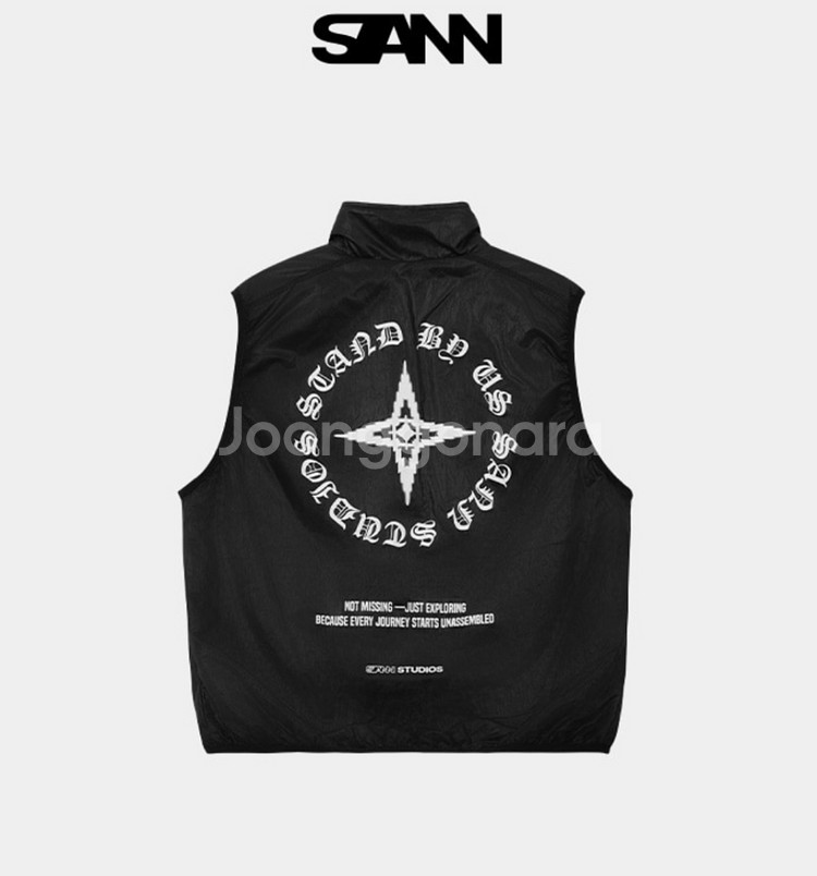 SANN 산 에스닉 리버시블 베스트 160 새상품 판매--0