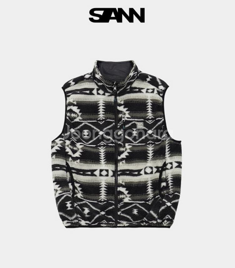 SANN 산 에스닉 리버시블 베스트 160 새상품 판매--2