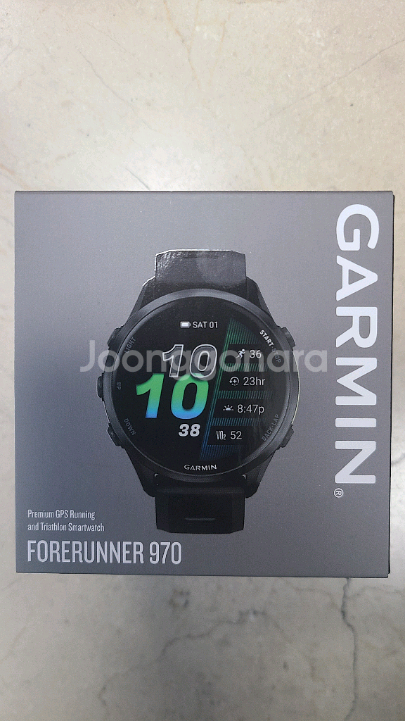 가민 포러너 970 블랙 미개봉--0