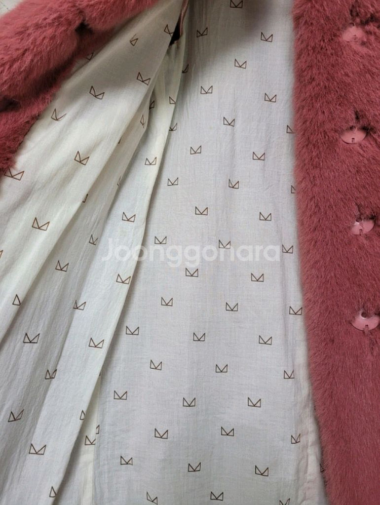 르 모티브 키즈 에코퍼 쥬얼리 롱 코트 4-5y--6