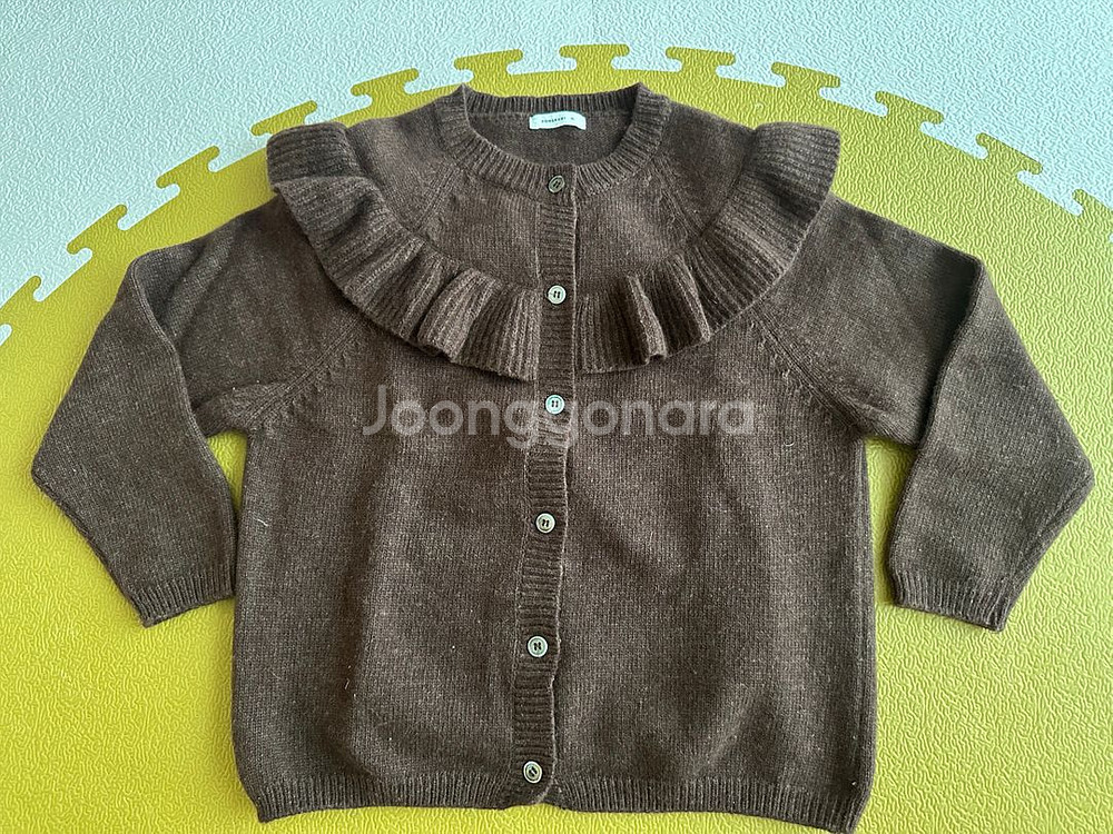 동그라미 엘라가디건 브라운 XL--0