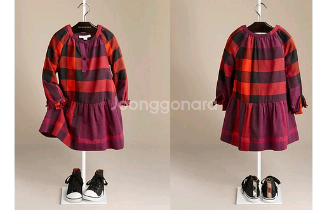 버버리칠드런 원피스6y--1