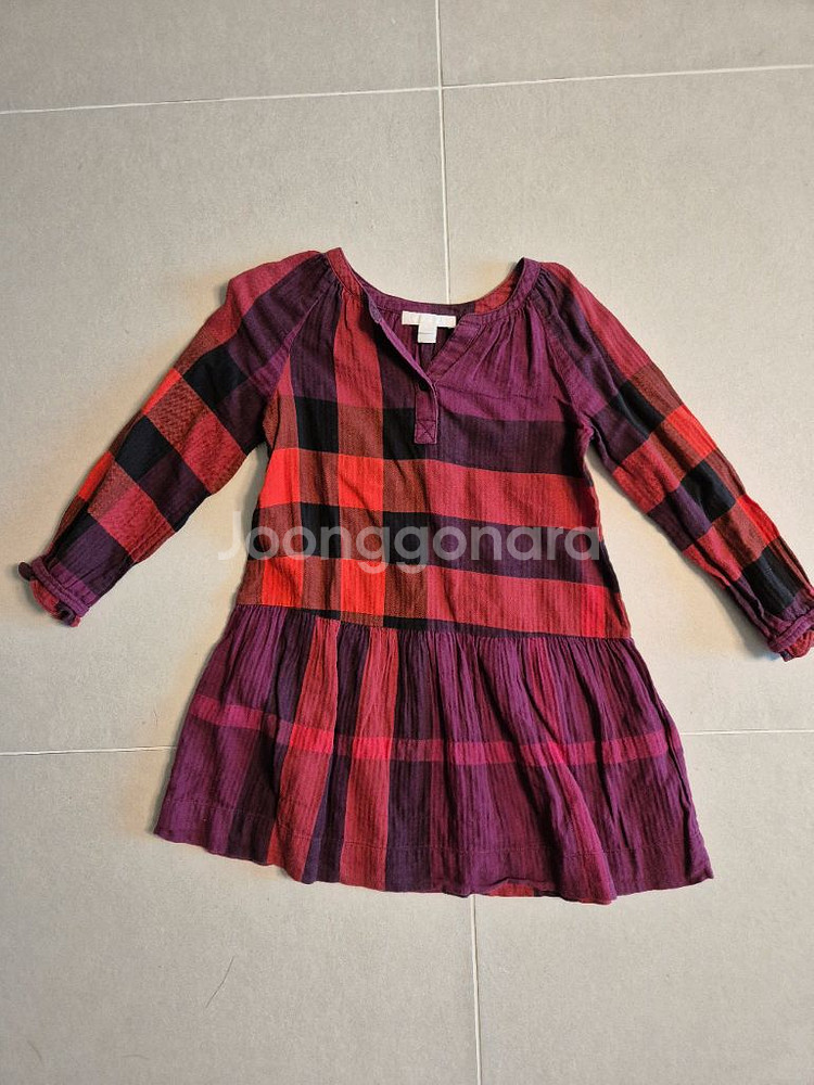버버리칠드런 원피스6y--3