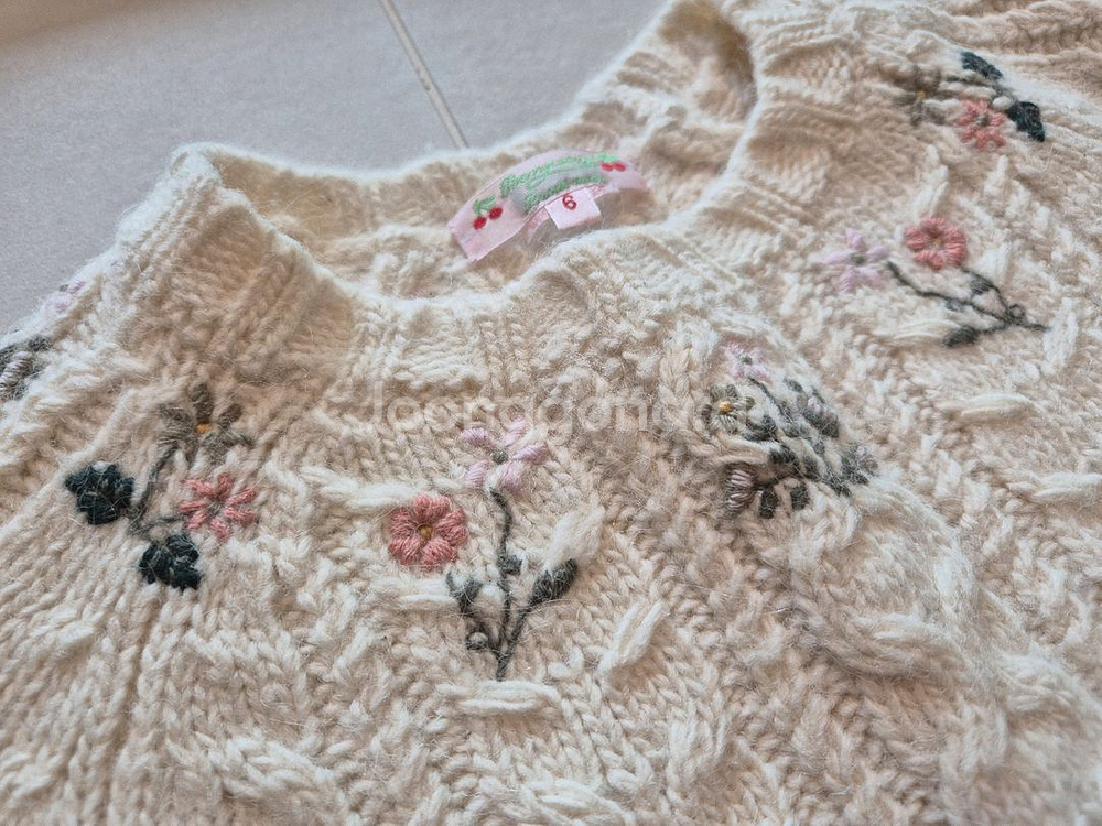 봉쁘앙 스웨터 청바지 6y--3