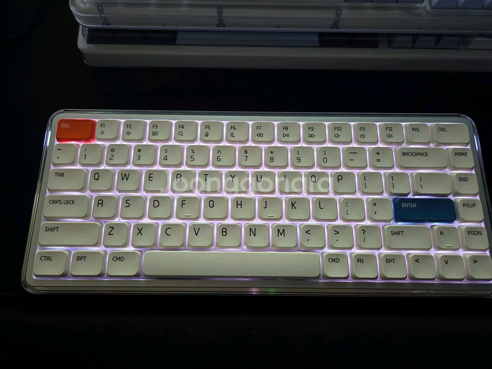 MelGeek O2 로우프로파일 맥북휴대용 키보드--6