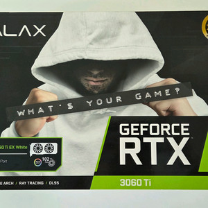 갤럭시 RTX 3060Ti 화이트 팝니다