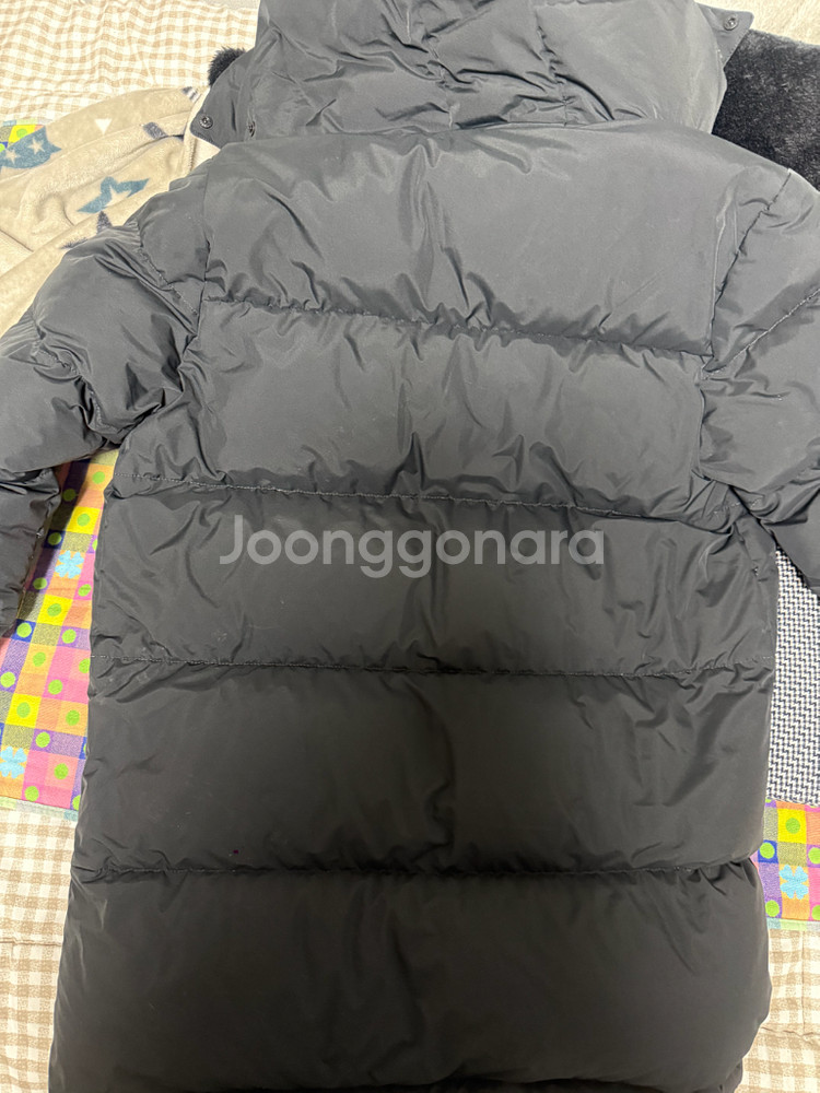 네파 키즈 롱패딩 165 블랙-성인 여성 가능--1
