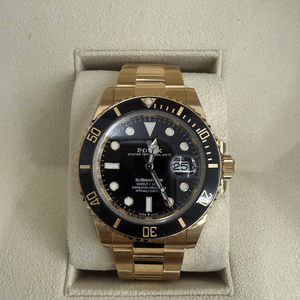 롤렉스 서브마리너 흑판 금통 41MM 신형