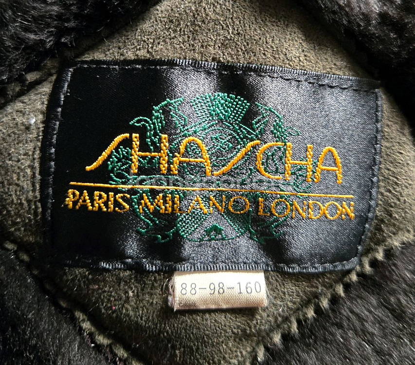 sha scha 양가죽 양털 밍크점퍼--5
