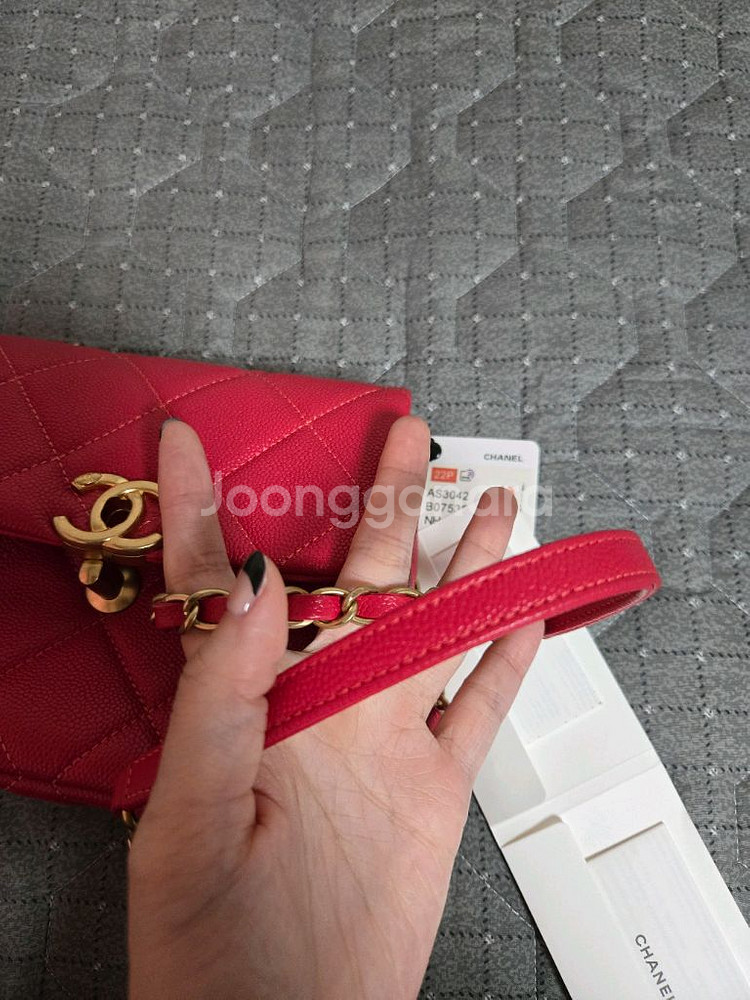 샤넬 캐비어 시즌 미니백(내장칩)--9