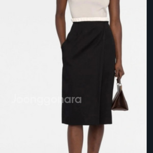 모직 미디스커트