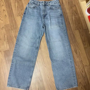 탑텐 와이드진 청바지 새상품 허리 67