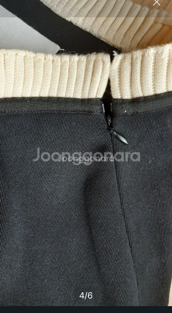 모직 미디스커트--3