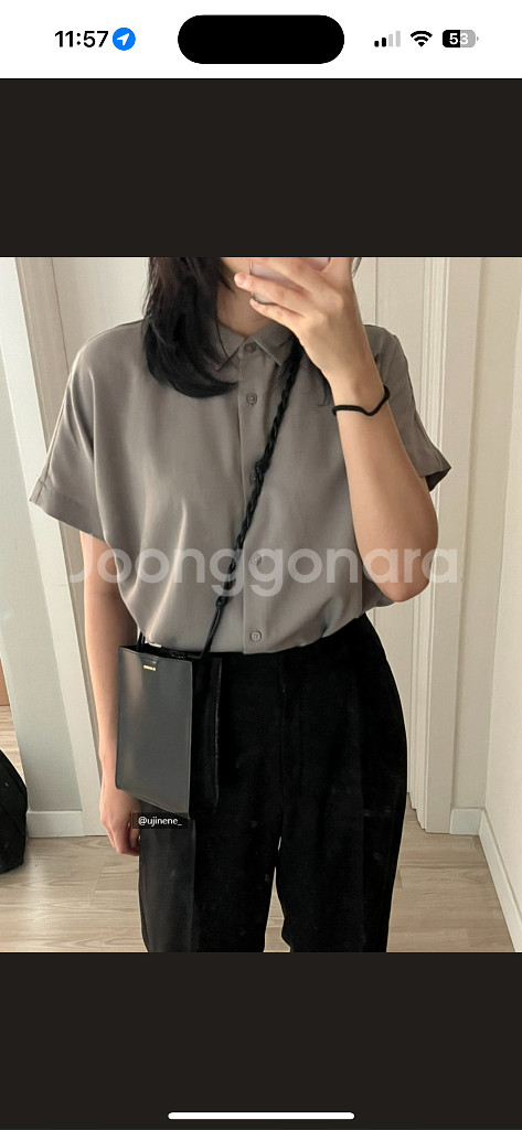 질샌더 탱글백 스몰--2